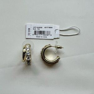 Kendra Scott Gold Livy Huggie Hoops